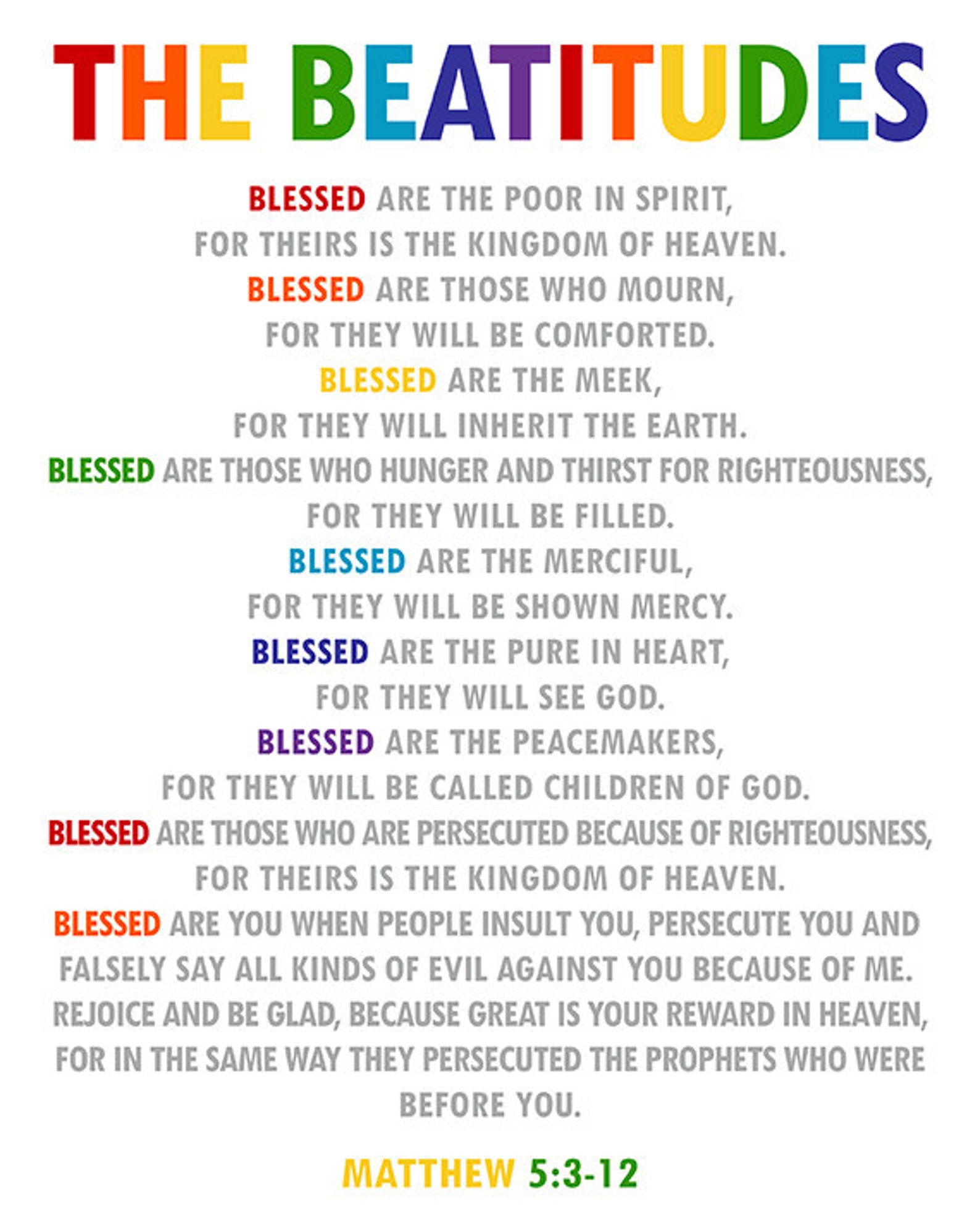 Beatitudes