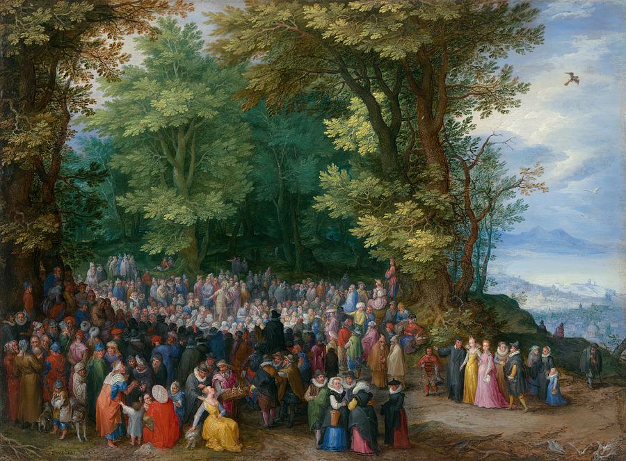 Sermon on the Mount painting