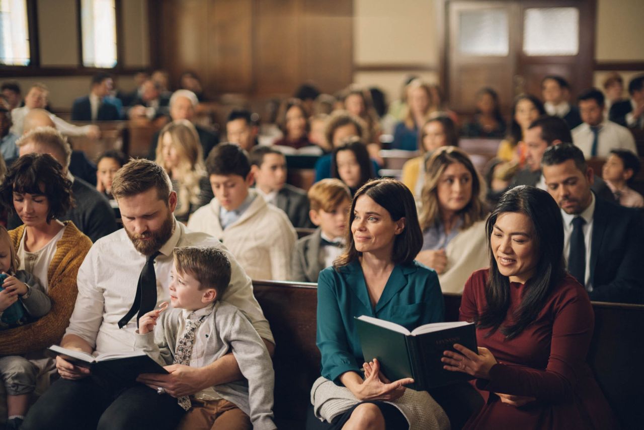 Christian family serving community