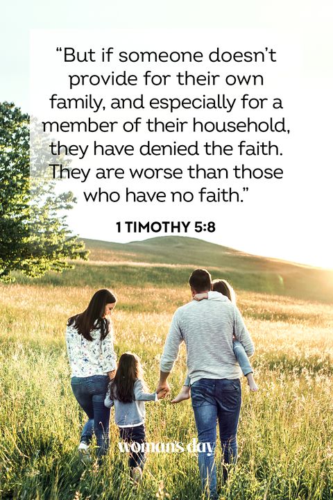 biblical quotes about family and love