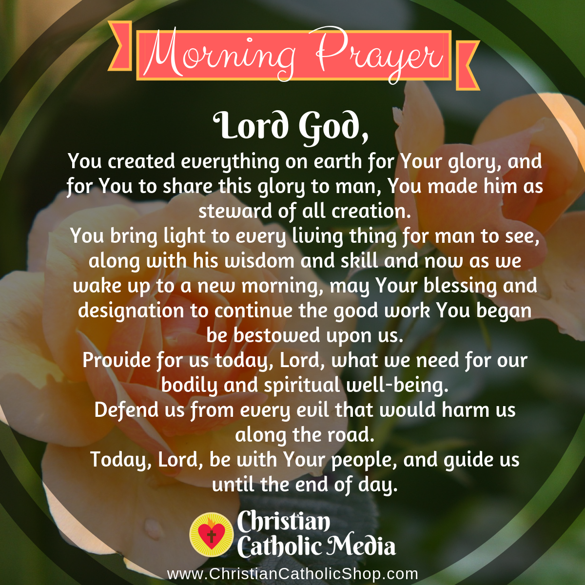 Christian daily prayer