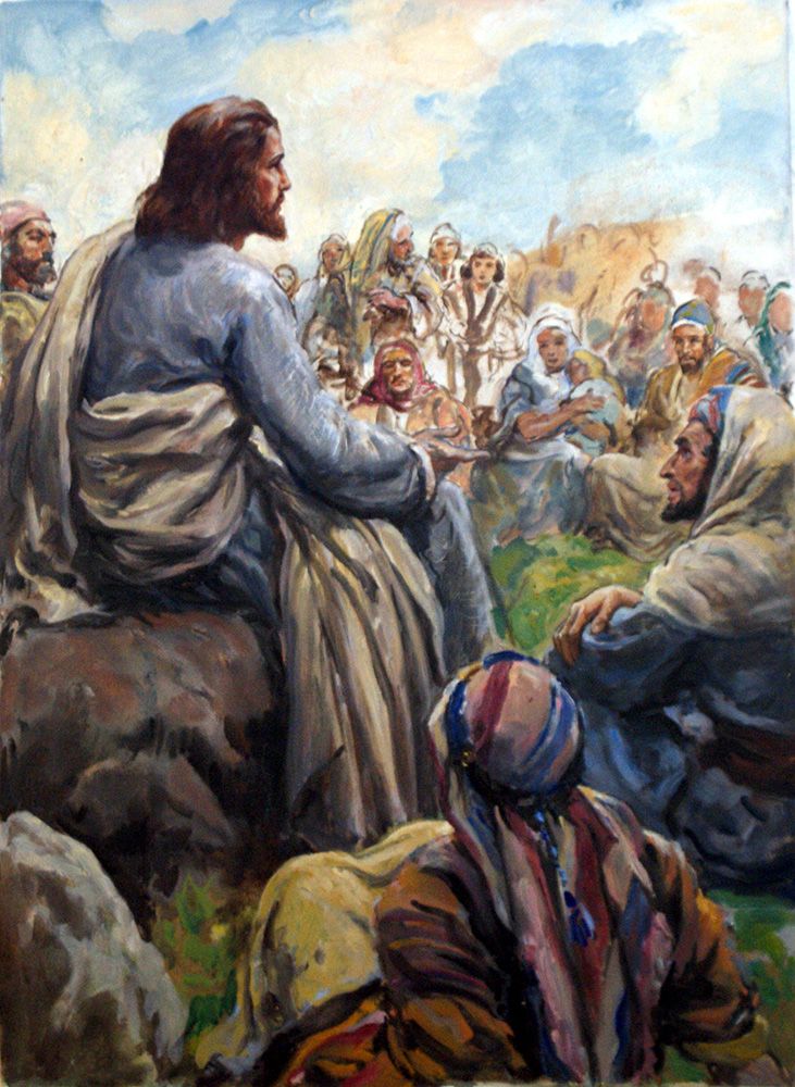 Sermon on the Mount illustration