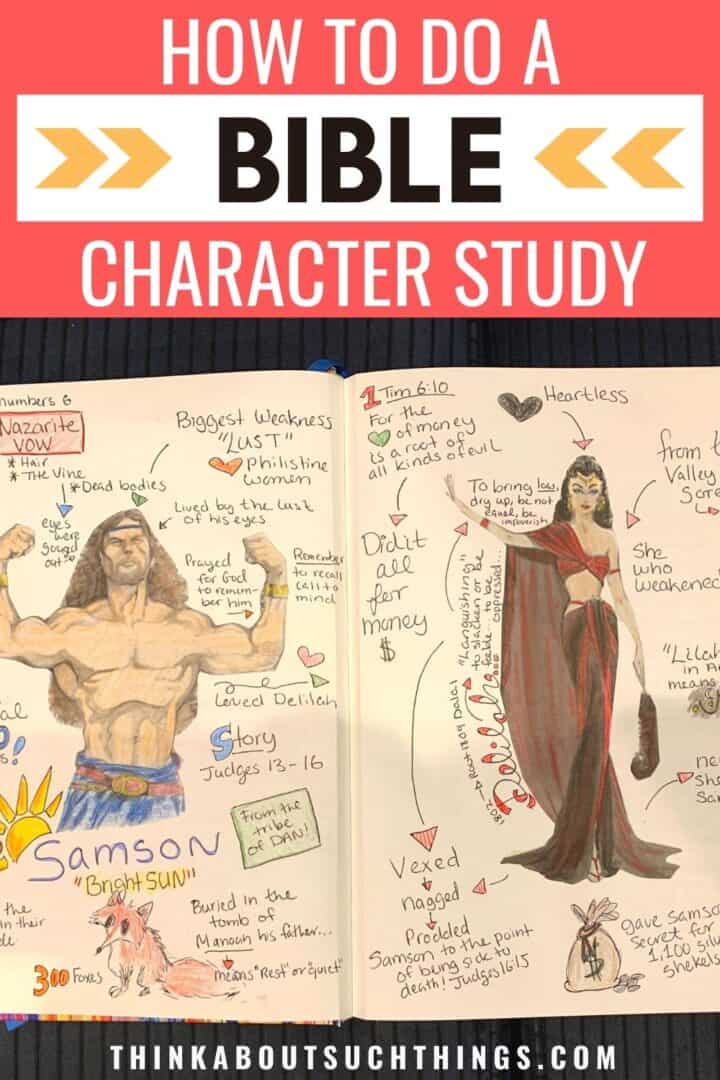 Biblical scenes character study