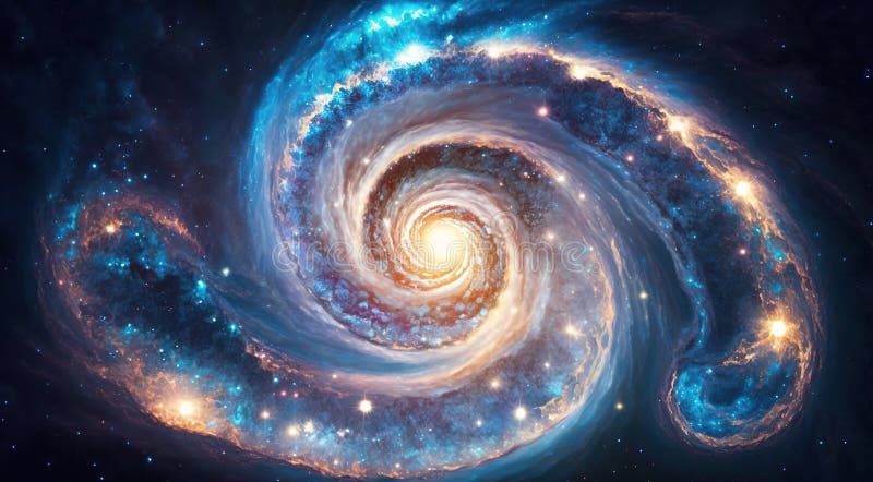 Spiral galaxy cosmos wonders